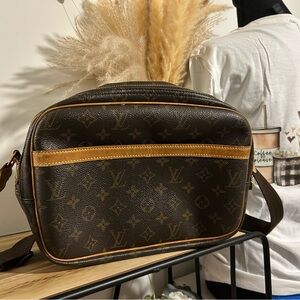 Louis Vuitton Dark Brown Monogram Messenger Bag